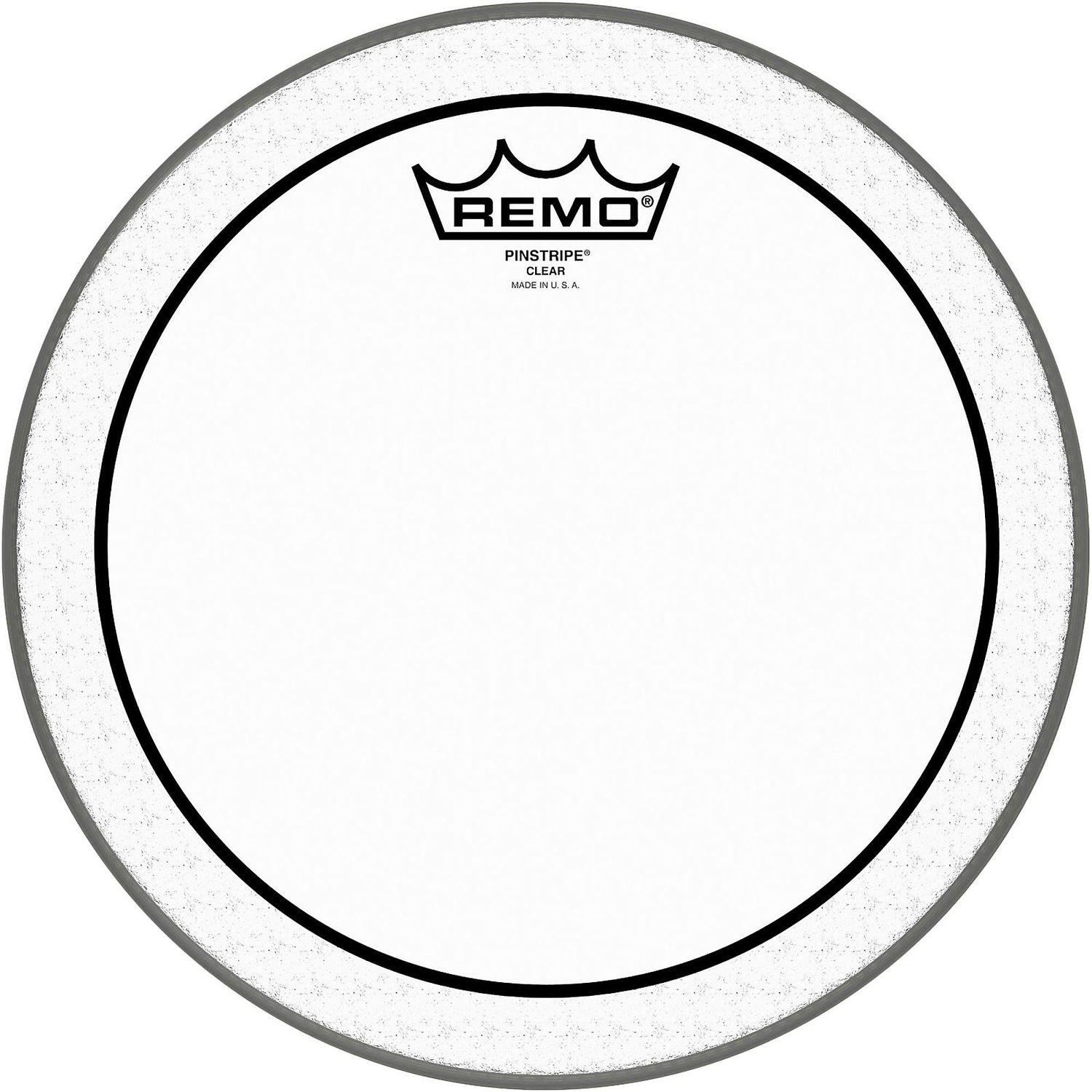 Remo Clear Pinstripe Head