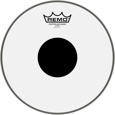 Remo Controlled Sound Black Dot Batter Head