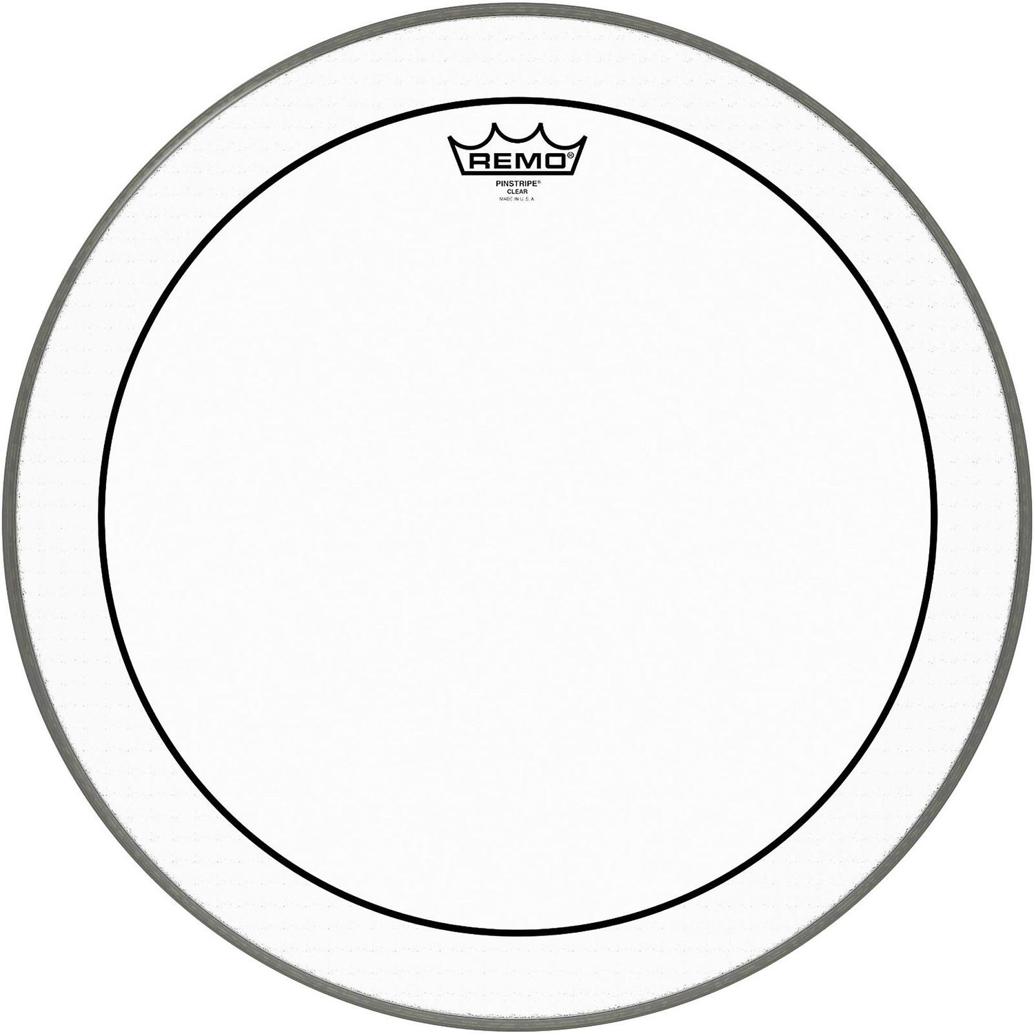 Remo Pinstripe Clear Bass Drum Head