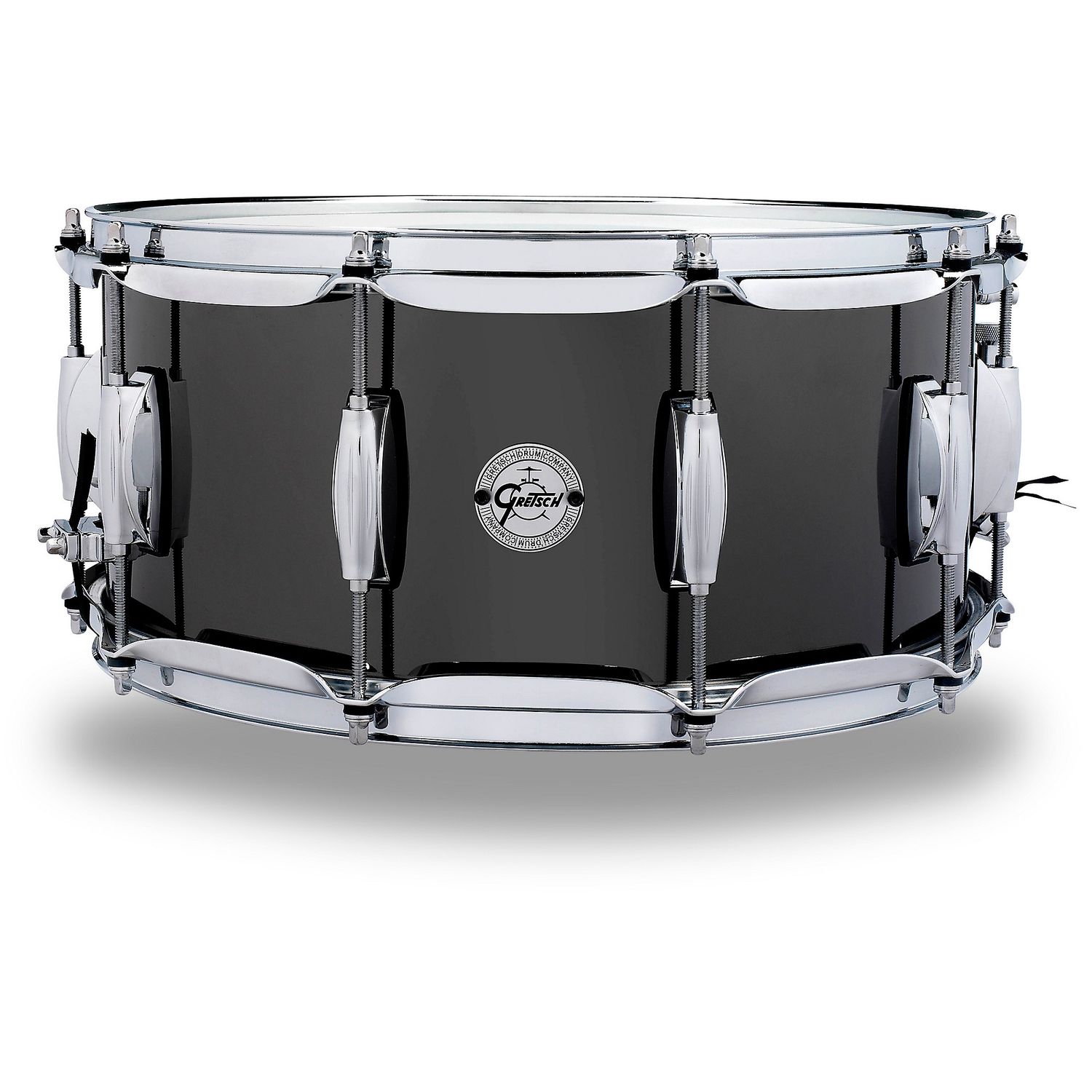 Gretsch Drums Black Nickel Over Steel Snare Drum Gretsch Drums Black Nickel Over Steel Snare Drum