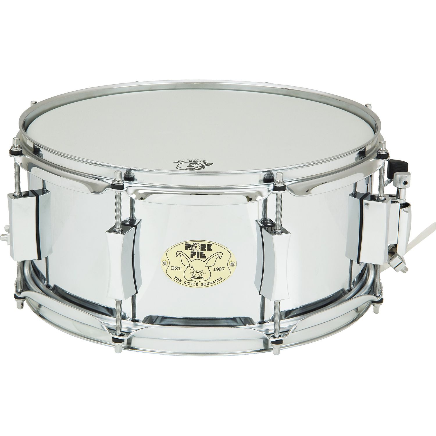 Pork Pie Little Squealer Steel Snare Drum