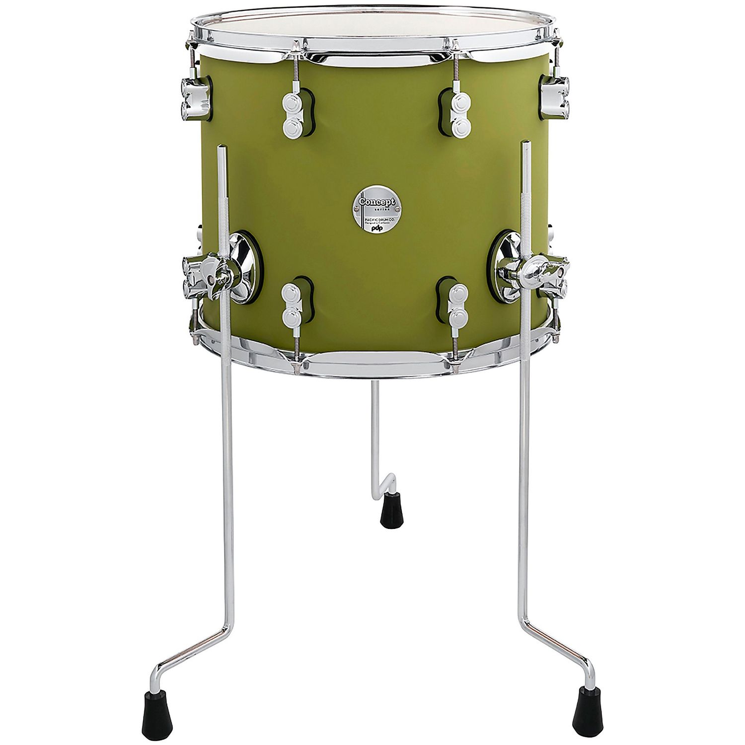 PDP by DW Concept Maple Floor Tom with Chrome Hardware
