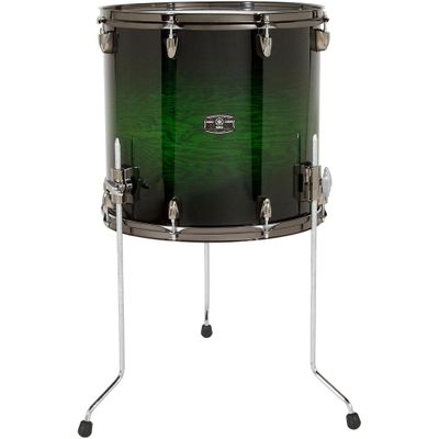 Yamaha Live Custom Oak Floor Tom 18 x 16 in. Emerald Shadow Sunburst Yamaha Live Custom Oak Floor Tom 18 x 16 in. Emerald Shadow Sunburst