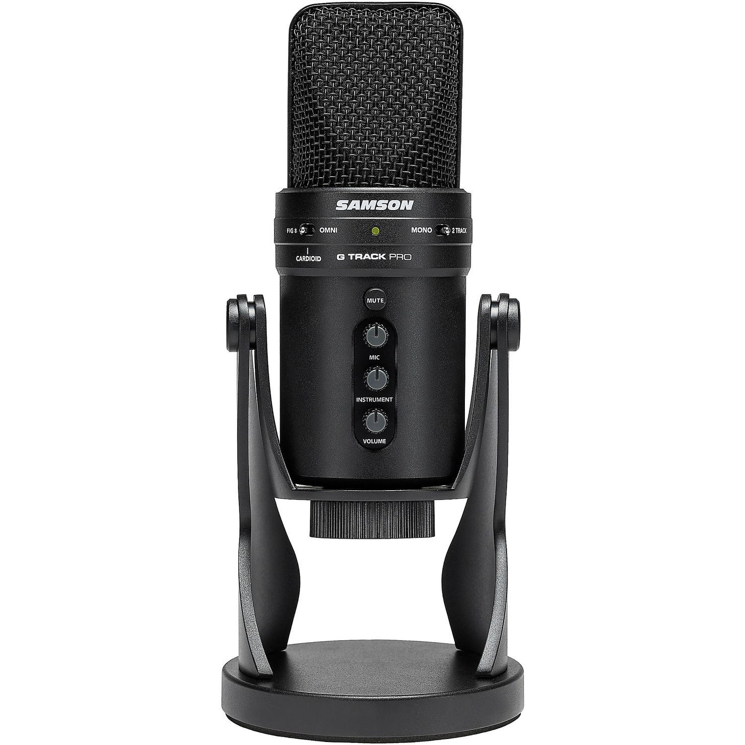 Samson G track Pro USB 24-bit Studio Condenser Mic with Audio Interface Black