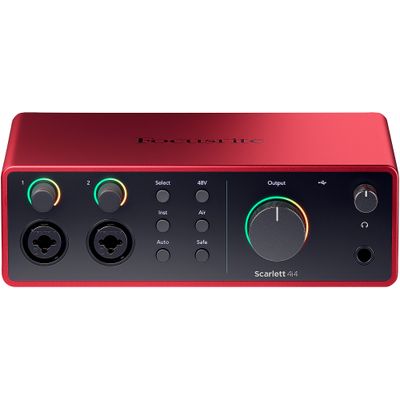 Focusrite Scarlett 4i4 USB-C Audio Interface (Gen 4) Focusrite Scarlett 4i4 USB-C Audio Interface (Gen 4)