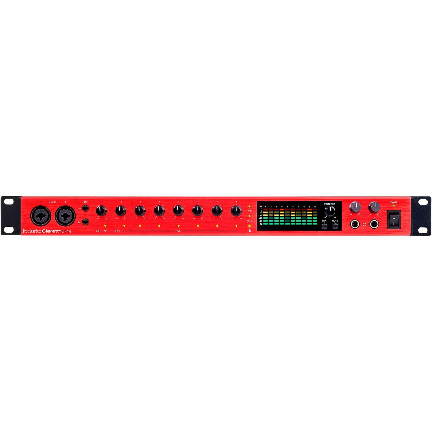 Focusrite Clarett+ 8Pre USB Audio Interface