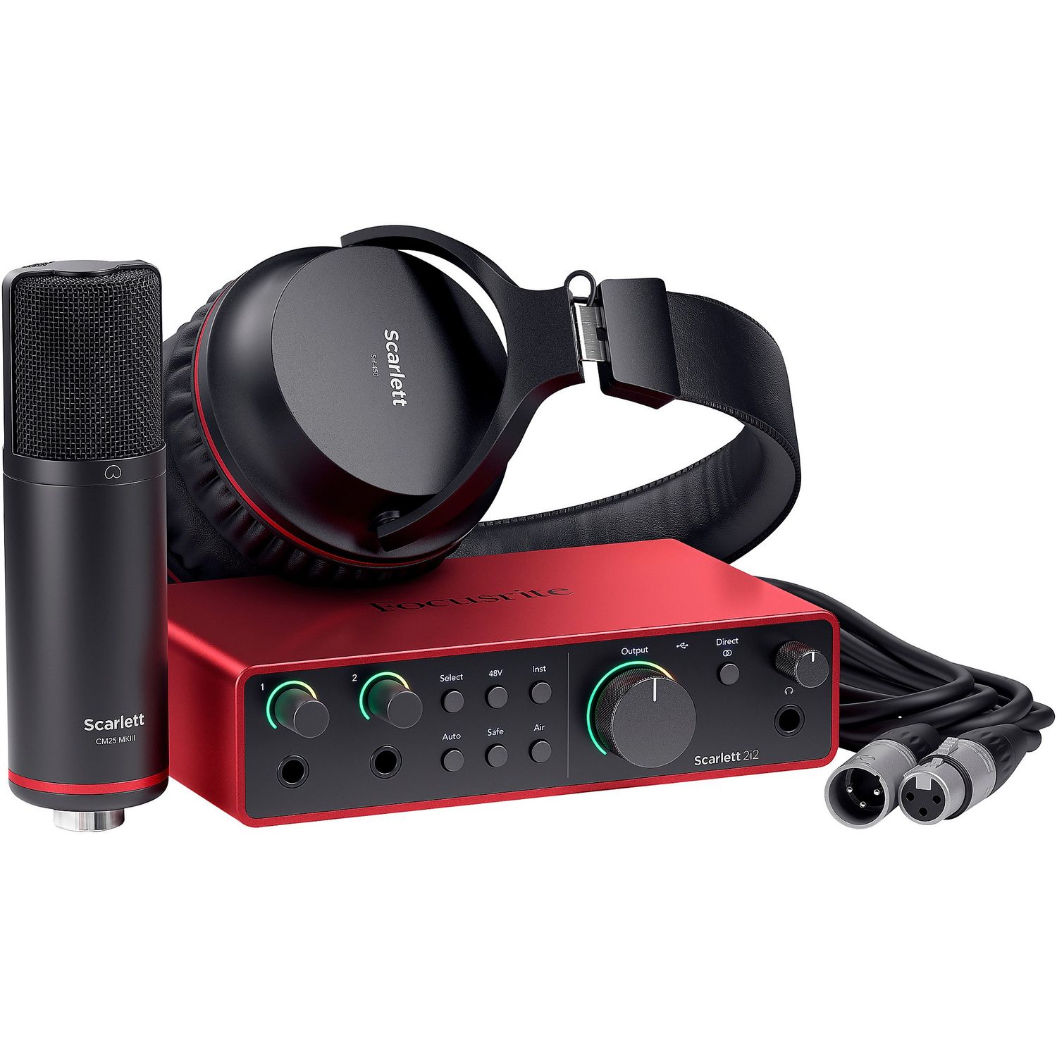 Focusrite Scarlett 2i2 Studio Pack (Gen 4)