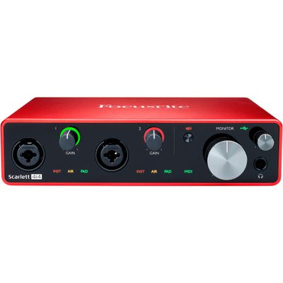 Focusrite Scarlett 4i4 USB Audio Interface (Gen 3) Focusrite Scarlett 4i4 USB Audio Interface (Gen 3)