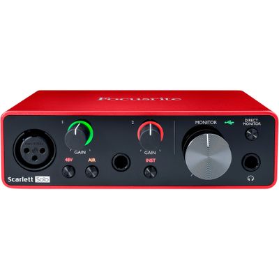 Focusrite Scarlett Solo USB Audio Interface (Gen 3) Focusrite Scarlett Solo USB Audio Interface (Gen 3)