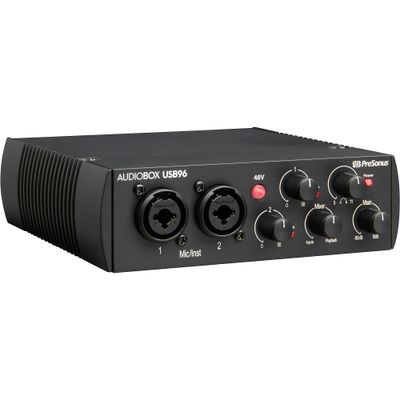 PreSonus AudioBox USB 96K 25th Anniversary Edition Audio Interface Black PreSonus AudioBox USB 96K 25th Anniversary Edition Audio Interface Black