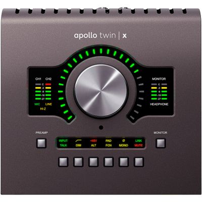 Universal Audio Apollo Twin X DUO Heritage Edition Thunderbolt 3 Audio Interface Universal Audio Apollo Twin X DUO Heritage Edition Thunderbolt 3 Audio Interface