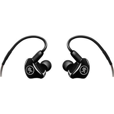 Mackie MP-220 Dual Dynamic Driver Professional In-Ear Monitors Black