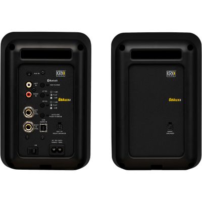 KRK GOAUX4 4-inch Powered Portable Studio Monitor (Pair) Black
