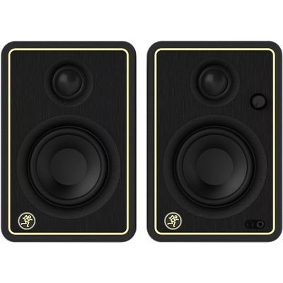 Mackie CR3-X 3-inch Powered Studio Monitors Limited-Edition Gold Trim (Pair)