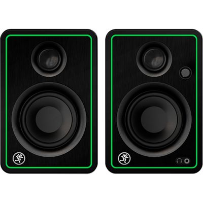 Mackie CR3-XBT 3-inch Active 50W Bluetooth Multimedia Studio Monitors, Pair
