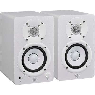 Yamaha HS4 4.5-inch White Powered Studio Monitors (Pair)