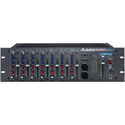 Alesis MultiMix 10 Wireless 10-Channel Rackmount Mixer With Bluetooth