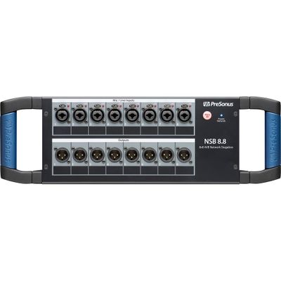 PreSonus NSB 8.8 AVB Networked Stage Box 328 ft. Black