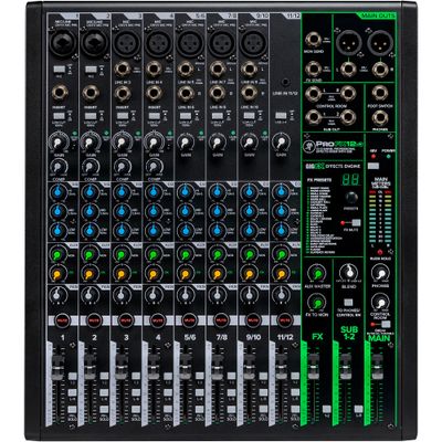 Mackie ProFX12v3 12-Channel Professional Effects Mixer With USB