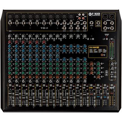 RCF F-16XR 16-Channel Mixer With FX and Recording