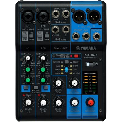 Yamaha MG06X 6-Channel Mixer
