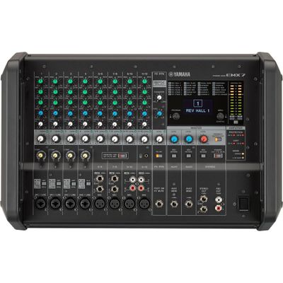 Yamaha EMX7 12-Input Powered Mixer With Dual 710-Watt Amp Yamaha EMX7 12-Input Powered Mixer With Dual 710-Watt Amp