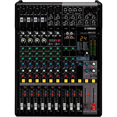 Yamaha MG12X CV 12-Input 4-Bus Mixer With Effects Yamaha MG12X CV 12-Input 4-Bus Mixer With Effects