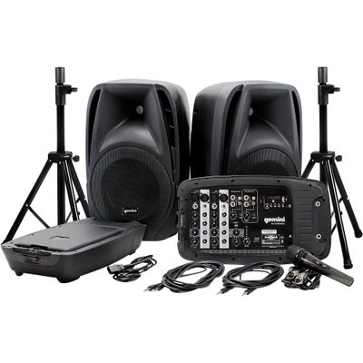 Gemini ES-210MXBLU-ST Portable PA System Gemini ES-210MXBLU-ST Portable PA System