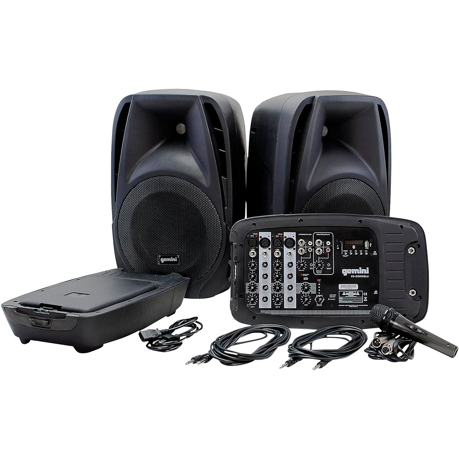 Gemini ES-210MXBLU Portable PA System Gemini ES-210MXBLU Portable PA System