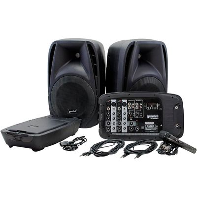 Gemini ES-210MXBLU Portable PA System