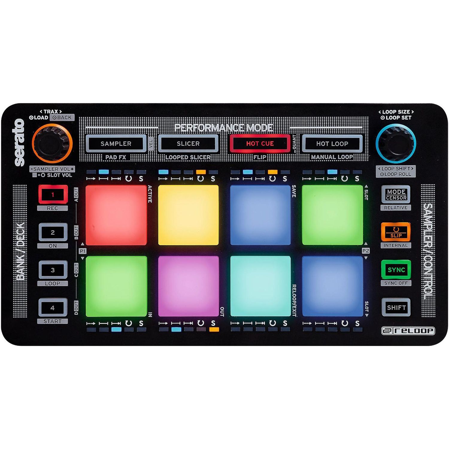 Reloop Neon USB Pad Controller Reloop Neon USB Pad Controller