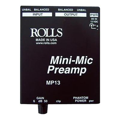 Rolls MP13 Mini-Mic Preamp