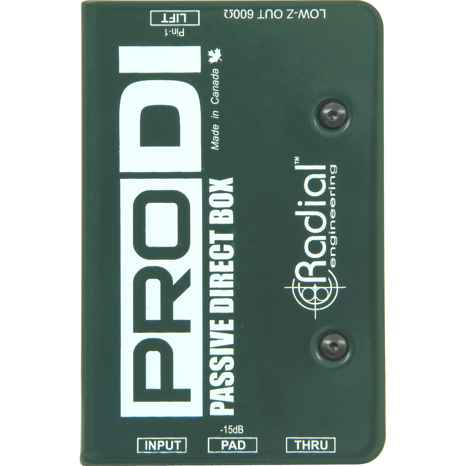 Radial Engineering ProDI Passive Direct Box Radial Engineering ProDI Passive Direct Box