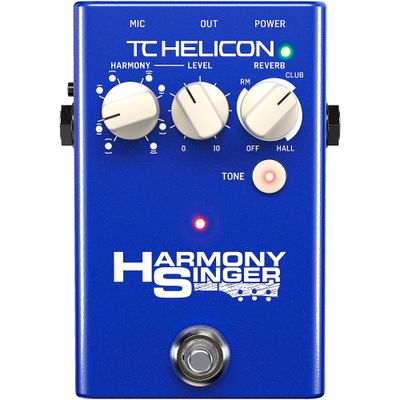 TC Helicon Harmony Singer 2 Vocal Harmony and Reverb Pedal TC Helicon Harmony Singer 2 Vocal Harmony and Reverb Pedal