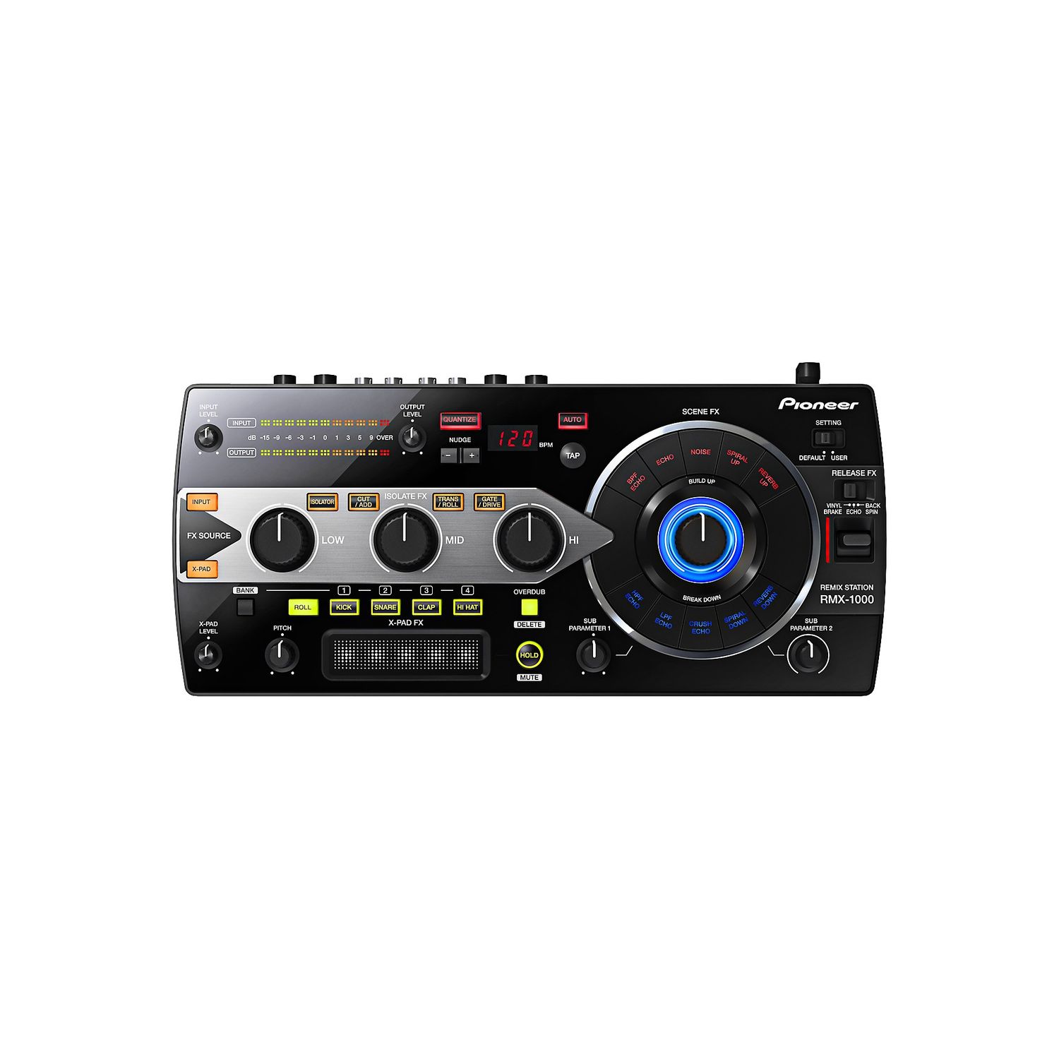 Pioneer DJ RMX-1000 Remix Station Black