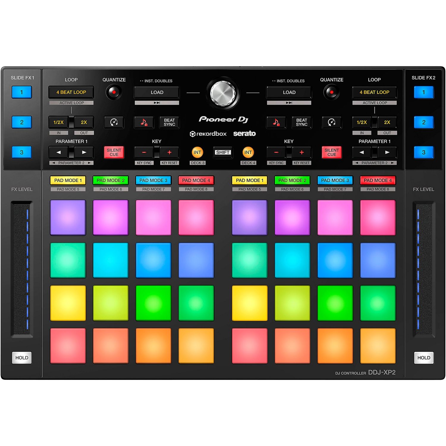 Pioneer DJ DDJ-XP2 DJ Controller for rekordbox dj and Serato DJ Pro Pioneer DJ DDJ-XP2 DJ Controller for rekordbox dj and Serato DJ Pro