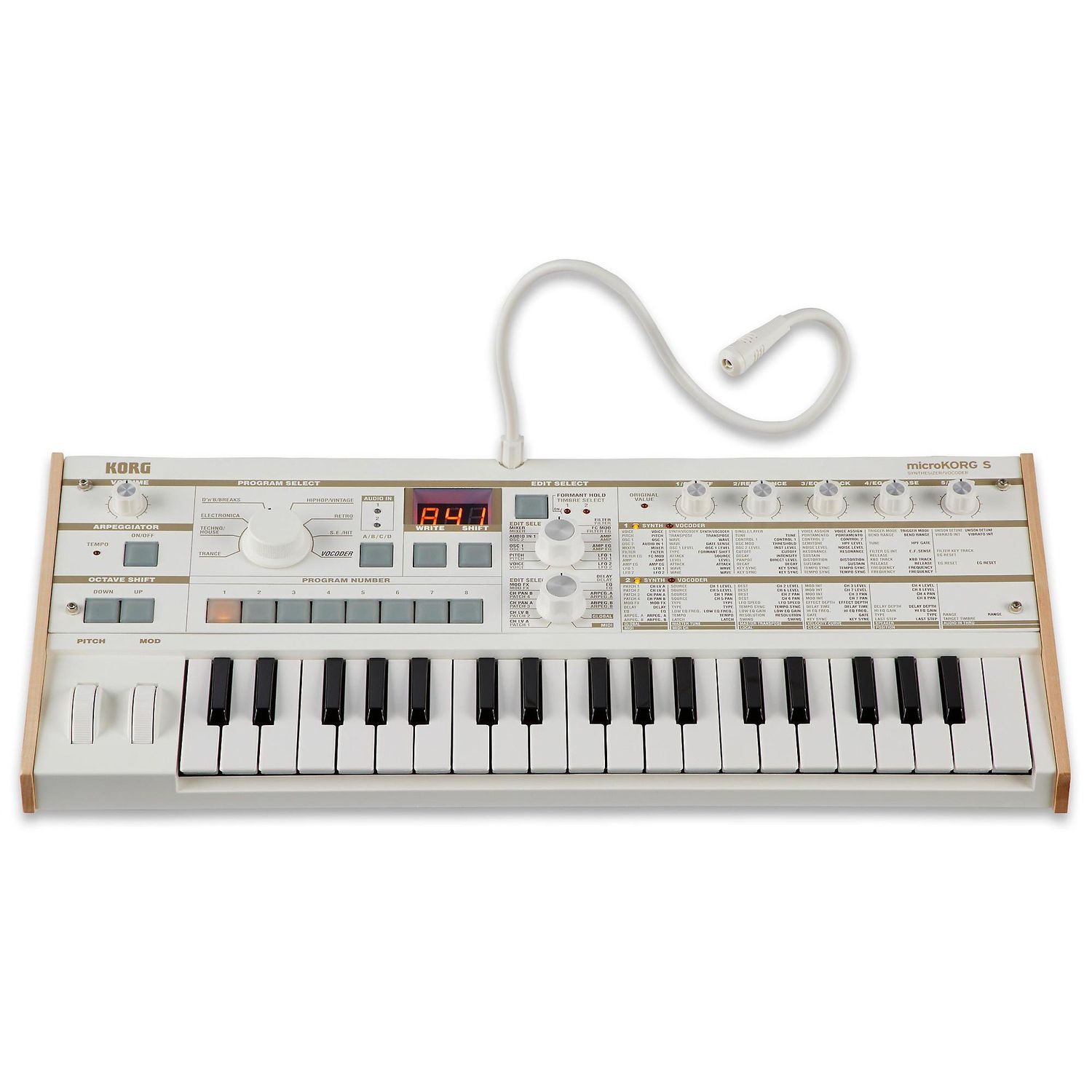 KORG microKORG-S Synthesizer/Vocoder With Built-In Speaker System KORG microKORG-S Synthesizer/Vocoder With Built-In Speaker System