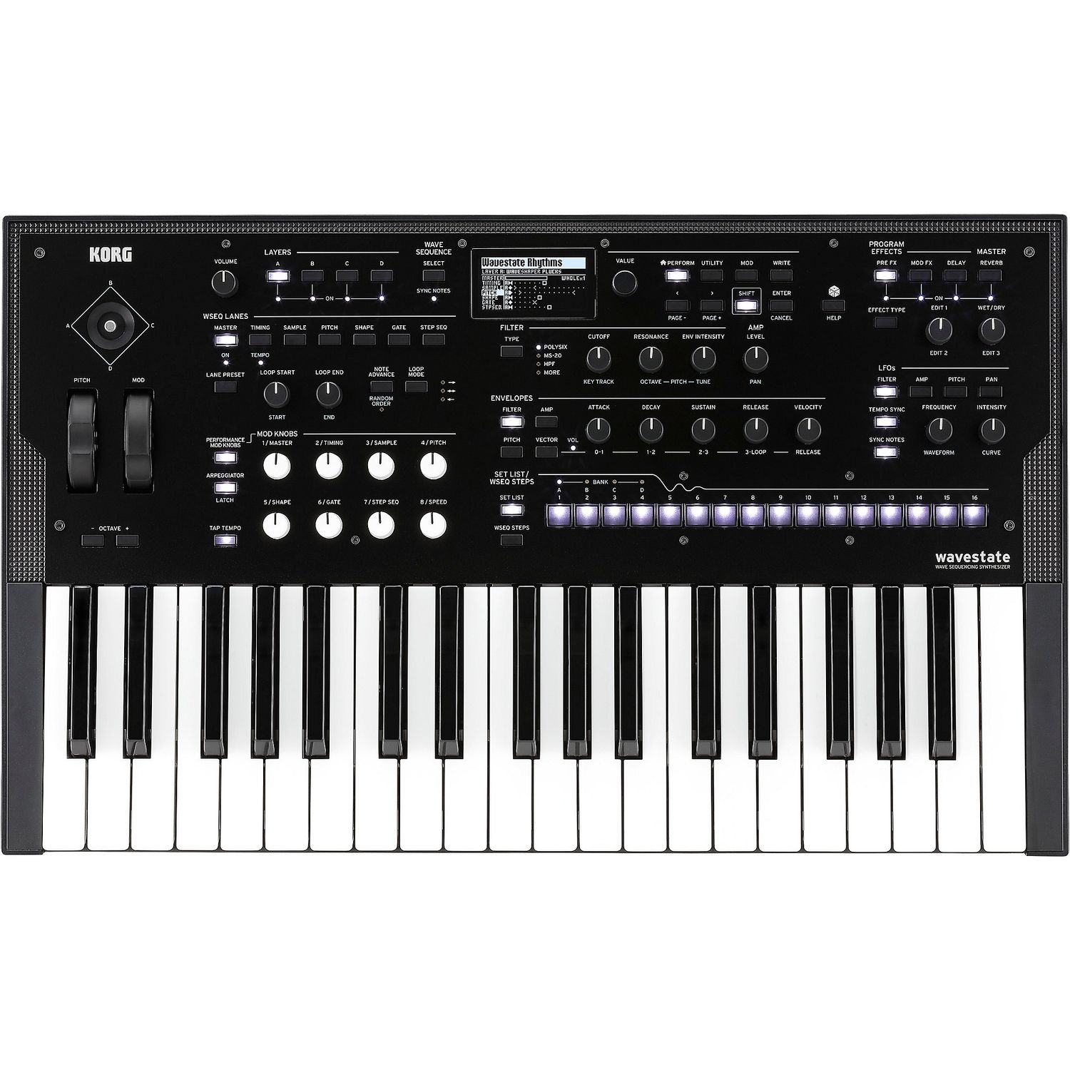 KORG wavestate Sequencing Synthesizer KORG wavestate Sequencing Synthesizer