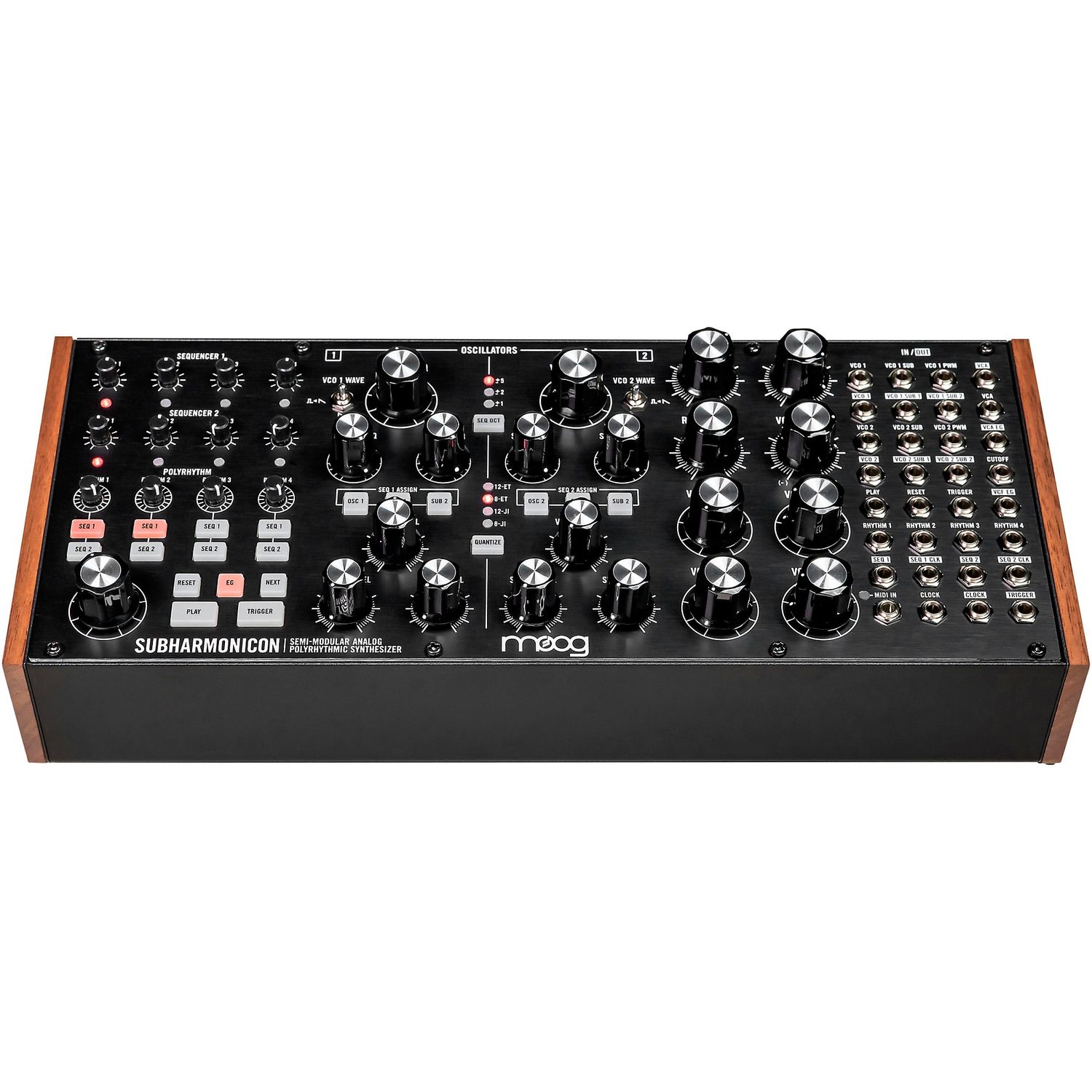 Moog Subharmonicon Semi-Modular Polyrhythmic Analog Synthesizer Moog Subharmonicon Semi-Modular Polyrhythmic Analog Synthesizer