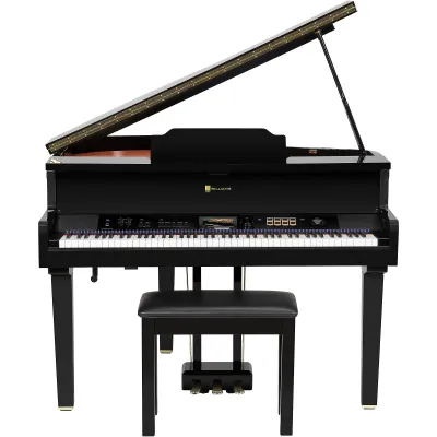 Williams Symphony Concert Digital Grand With Touchscreen and Bench Ebony 88 Key