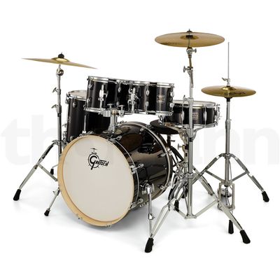 Gretsch Energy 5-Piece Drum Set with Hardware Grey Steel