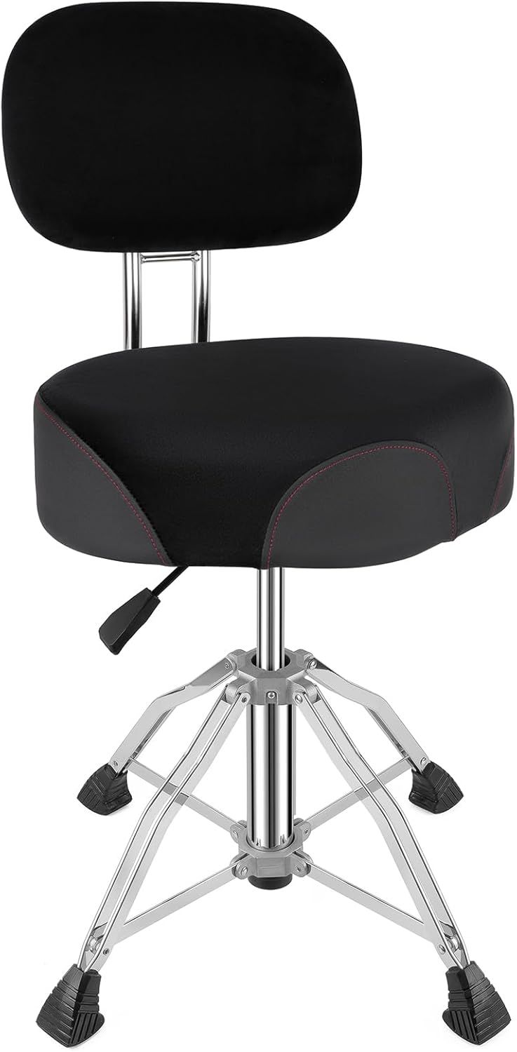 LW Essentials® Premium Drum Throne with Backrest