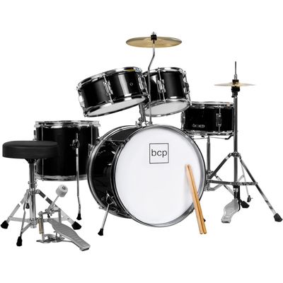 LW Essentials® Basic 5-Piece Junior Kids Drum Set with Hardware LW Essentials® Basic 5-Piece Junior Kids Drum Set with Hardware