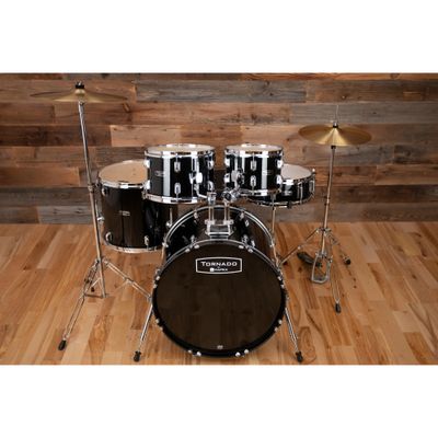 Mapex Tornado 5-Piece Drum Set with Hardware Black