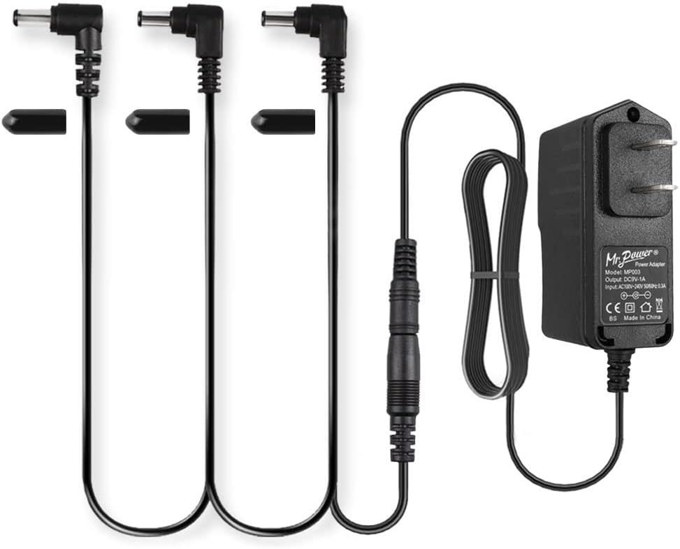 LW Essentials® Basic AC/DC Power Adapter with Daisy Chain Cable - Negative Polarity