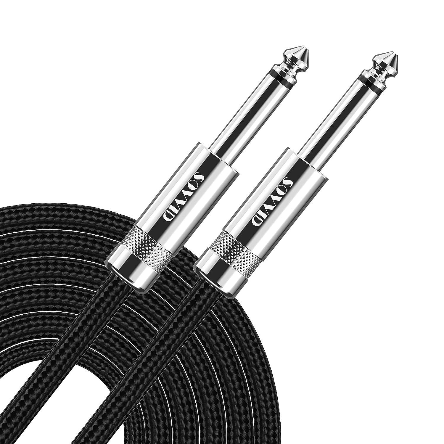 LW Essentials® Basic 1/4 in. Standard/Braided TS Mono Instrument Cable LW Essentials® Basic 1/4 in. Standard/Braided TS Mono Instrument Cable