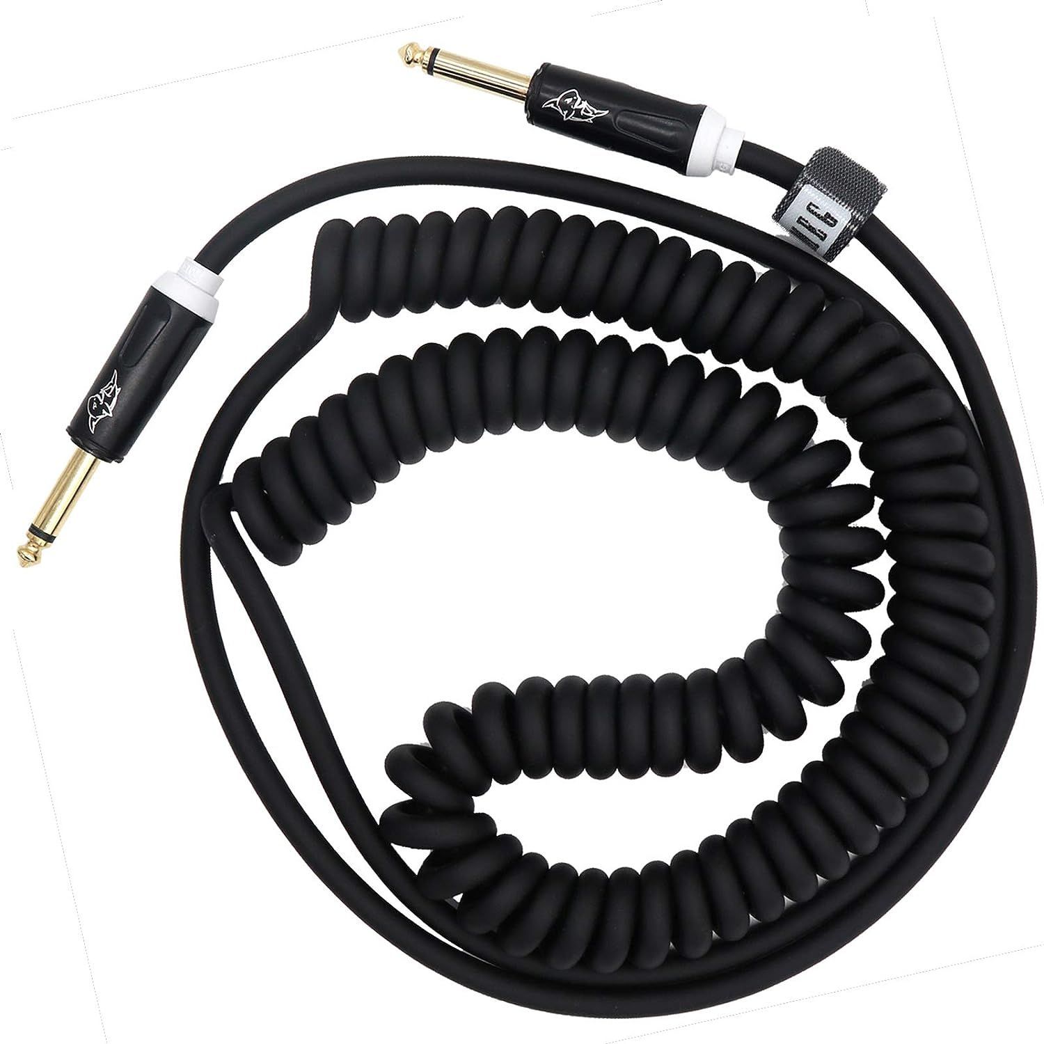 LW Essentials® Basic 1/4 in. Coiled TS Mono Instrument Cable