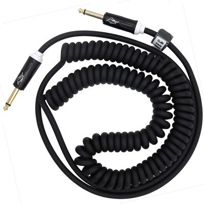 LW Essentials® Basic 1/4 in. Coiled TS Mono Instrument Cable LW Essentials® Basic 1/4 in. Coiled TS Mono Instrument Cable