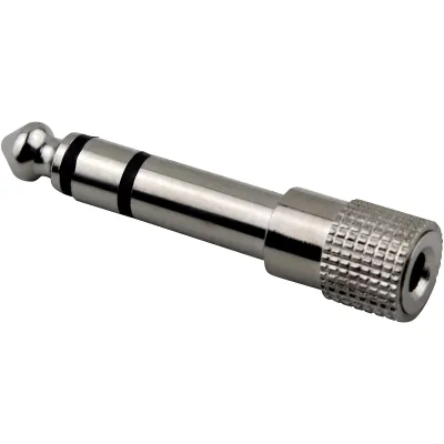 LW Essentials® Basic 3.5mm Female to 1/4 in. Male TRS Stereo Adapter LW Essentials® Basic 3.5mm Female to 1/4 in. Male TRS Stereo Adapter