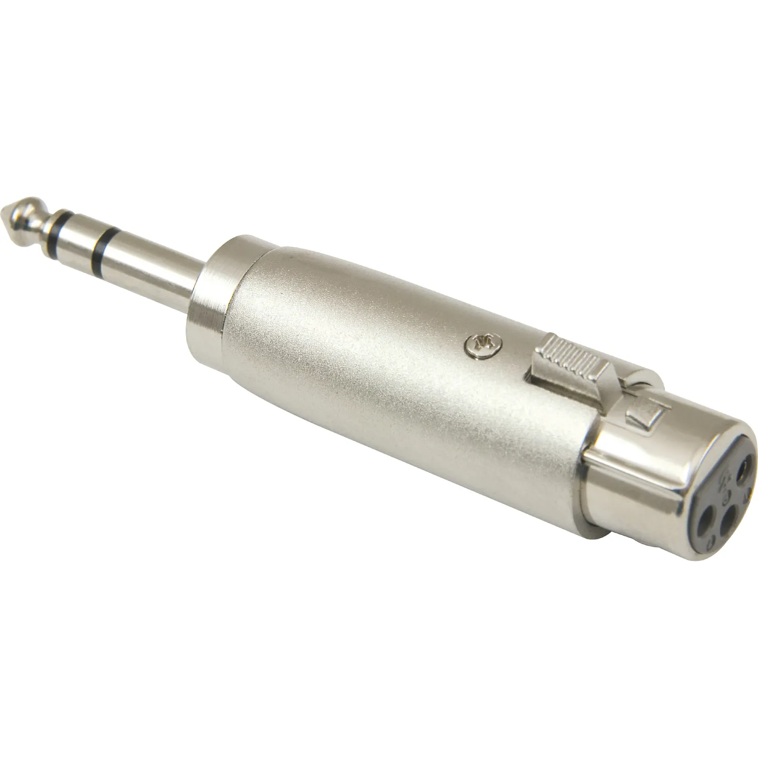 LW Essentials® Basic XLR Female to 1/4 in. Male TRS Stereo Adapter LW Essentials® Basic XLR Female to 1/4 in. Male TRS Stereo Adapter